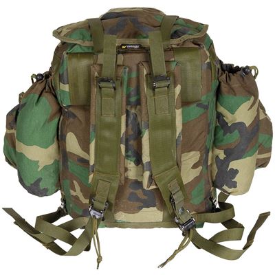 Zaino turco ALICE medio senza telaio WOODLAND usato Armáda Turecká 630308T 2