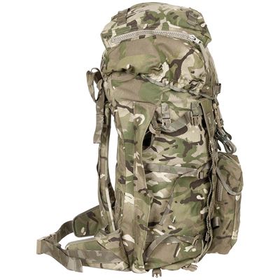 Zaino britannico 'PLCE' BERGEN MTP lungo senza tasche laterali originale usato Esercito britannico 630346-B 3