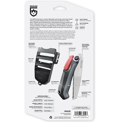 Sega pieghevole Camp SKARA™ GEAR AID® 63050 12