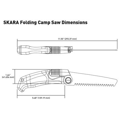 Sega pieghevole Camp SKARA™ GEAR AID® 63050 10