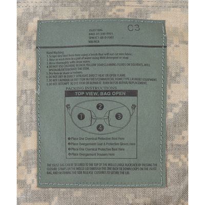 Zaino US JSLIST originale UCP/ACU DIGITAL Esercito americano 630569Q 4