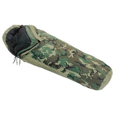 Sacco a pelo completo US "Modular Sleep System" 4 pezzi originale WOODLAND usato