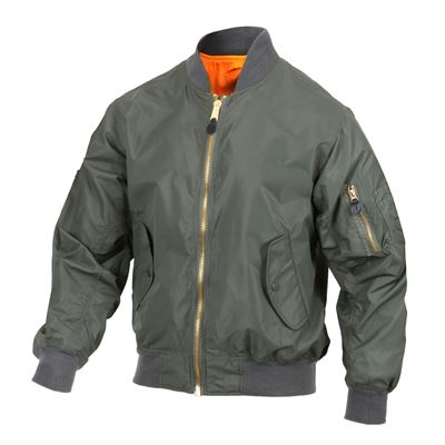 Giacca bomber MA1 FLIGHT leggera SAGE ROTHCO 6325 3
