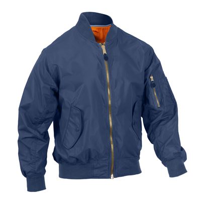 Giacca bomber MA1 FLIGHT leggera BLU