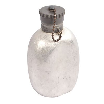 Bottiglia di alluminio da campo AUSTRIACA separata usata