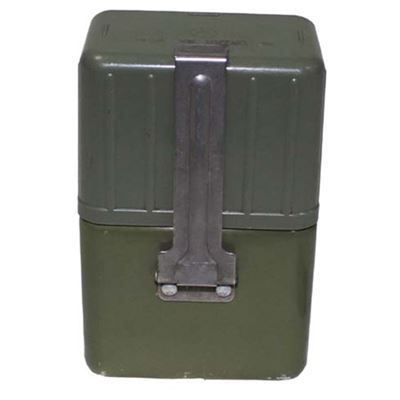 Bottiglia jugoslava con beccuccio squadrata VERDE Esercito jugoslavo 633087 2