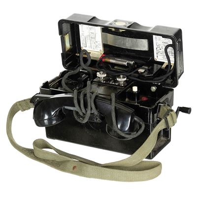 Telefono da campo BW SEL OB/ZB usato Bundeswehr 91810200 2