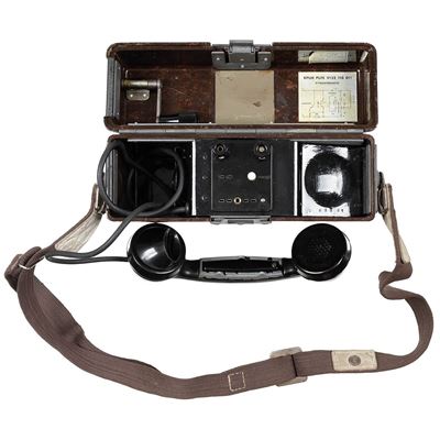 Telefono finlandese da campo con cinturino usato Esercito finlandese 637205 2