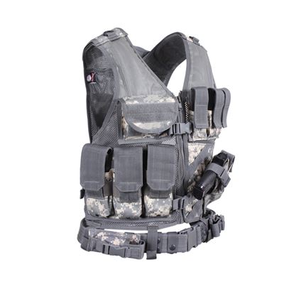 Gilet tattico CROSS DRAW MOLLE ACU DIGITAL ROTHCO 6598 2