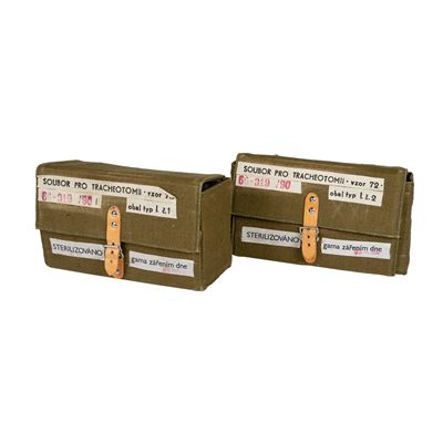 Set di strumenti chirurgici per TRACHEOTOMIA mod. 72