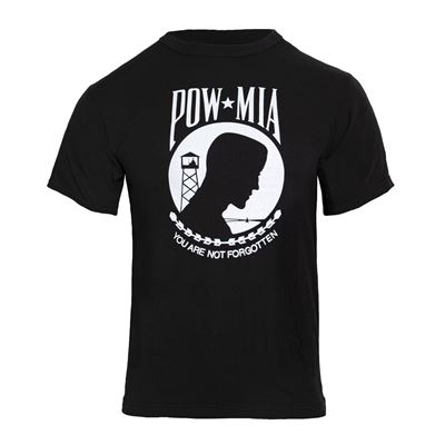 Maglietta POW/MIA NERA