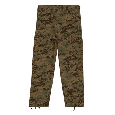 Pantaloni per bambini BDU DIGITAL WOODLAND
