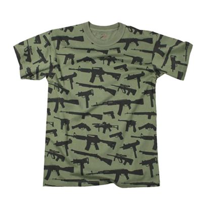 Maglietta GUNS VERDE