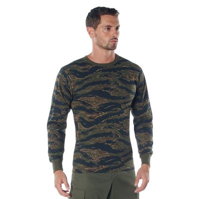 Maglia a maniche lunghe TIGER STRIPE CAMO