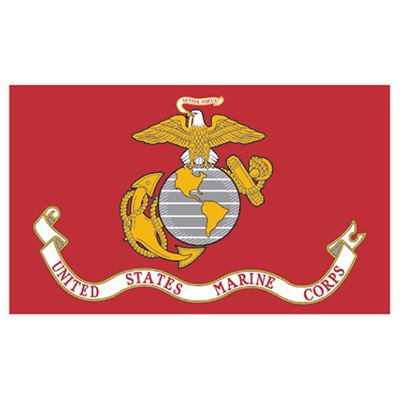 Bandiera del Corpo dei Marines degli Stati Uniti ROSSA