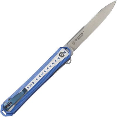 Coltello pieghevole STICKLER con lama liscia BLU CRKT 6710 3
