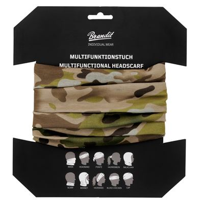 Sciarpa multifunzionale TACTICAL CAMO BRANDIT 7016-161 2