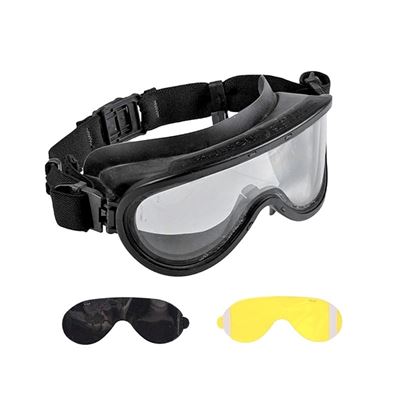 Occhiali tattici statunitensi PAULSON 510-T /AČR vz.2000/ comprese lenti di copertura