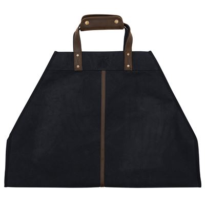 Borsa BACKWOODS per legna in tela NERA ROTHCO 71080 2