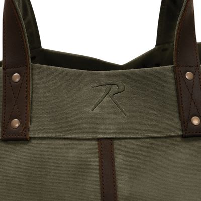 Borsa BACKWOODS per legna in tela VERDE ROTHCO 71081 2