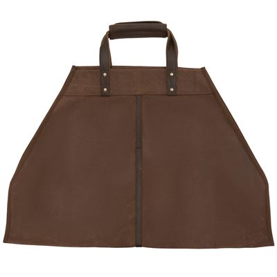 Borsa BACKWOODS per legna in tela EARTH BROWN ROTHCO 71082 3