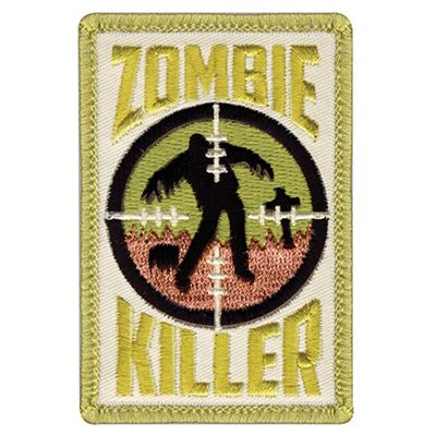 Toppa ZOMBIE KILLER velcro 5 x 7,5 cm