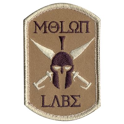 Toppa MOLON LABE velcro DESERT