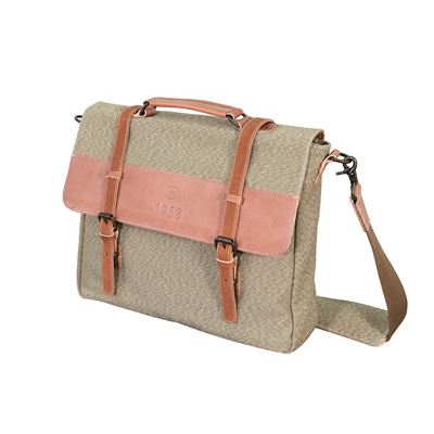 Borsa a tracolla SVIZZERA con accessori in pelle