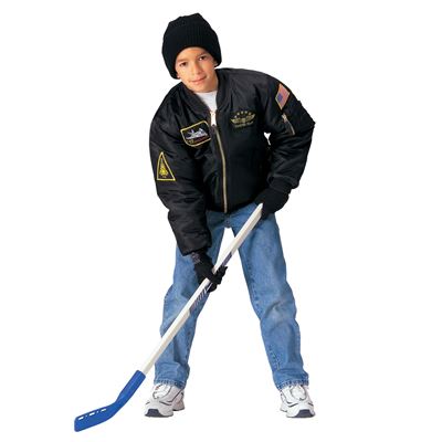 Giacca da bambino TOP GUN MA1 FLIGHT NERA ROTHCO 7341 2