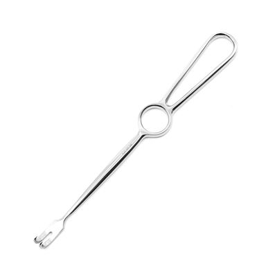 Gancio per ferite affilato a 2 punte