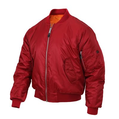 Giacca ULTRA FORCE MA1 FLIGHT ROSSA