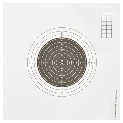 Bersaglio piccolo calibro internazionale 270x270 mm