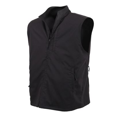 Gilet TRAVEL con tasche nascoste NERO
