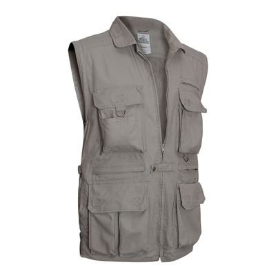 Giacca SAFARI con maniche staccabili KHAKI ROTHCO 7590 2