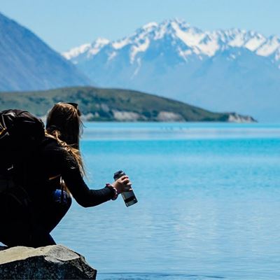 Bottiglia filtrante ECO ACTIVE 75 cl ROSSA Water-to-GO F75A1 8