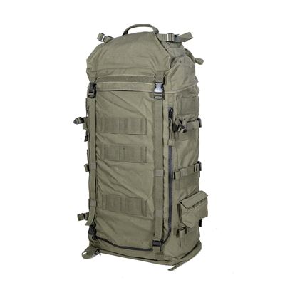 Zaino AUSTRIACO senza struttura 90 litri cerniera frontale usato