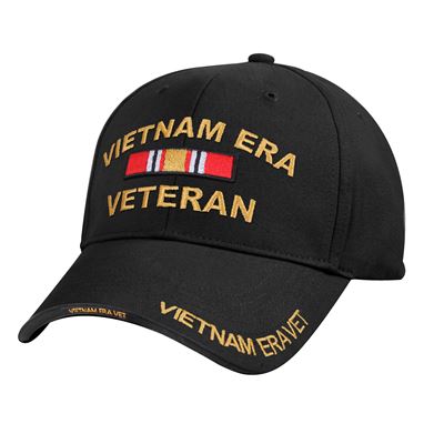 Cappellino VIETNAM VETERAN NERO