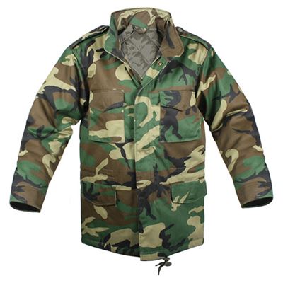 Giacca da bambino US M65 FIELD WOODLAND