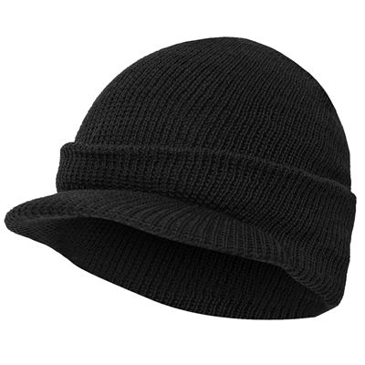 Cappellino GI con visiera US JEEP in lana NERO Esercito americano 7708 4