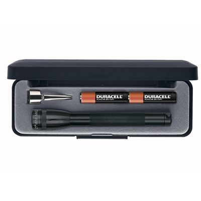 Torcia MINI MAGLITE con clip NERA