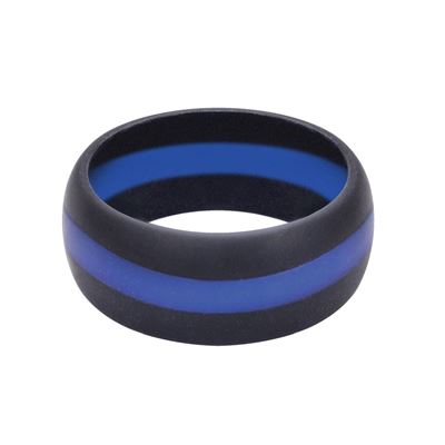 Anello in silicone LINEA BLU