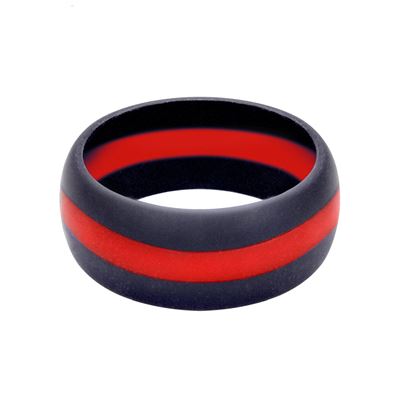Anello in silicone LINEA ROSSA