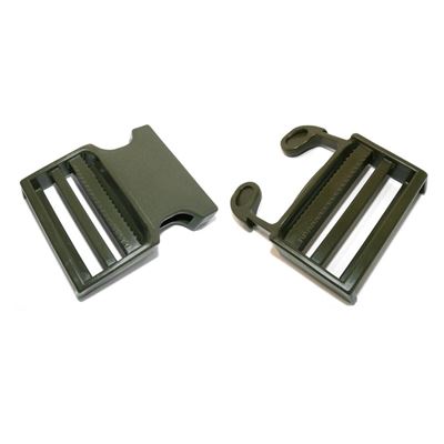 Fibbia per cintura AČR 2000 in plastica completa 50 mm