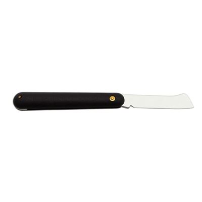 Coltello da vaccino pieghevole INOX impugnatura PLASTICA NERA MIKOV 803-NH-1 2