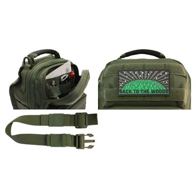 Borsa a tracolla US COOPER SLING VERDE BRANDIT 8036-1 5