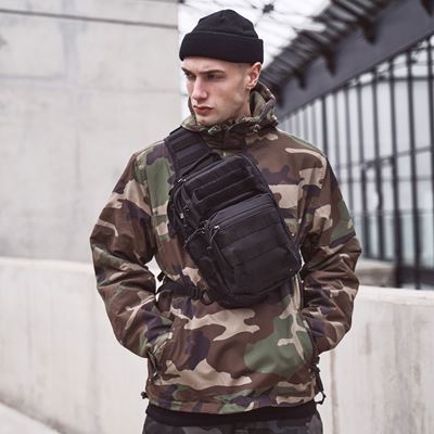 Borsa a tracolla US COOPER SLING NERA BRANDIT 8036-2 3