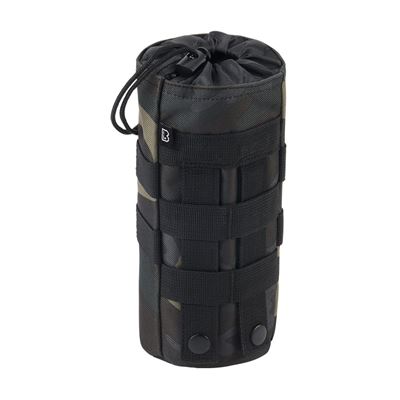 Custodia per bottiglia da 0,5-1 l MOLLE DARK CAMO BRANDIT 8040-4 2