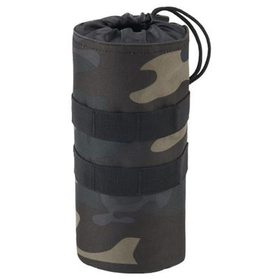 Custodia per bottiglia da 0,5-1 l MOLLE DARK CAMO