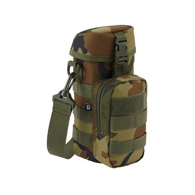 Custodia per bottiglia da 0,5-1 l con cinturino MOLLE WOODLAND