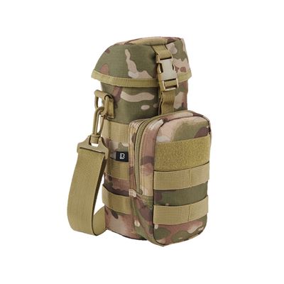 Custodia per bottiglia da 0,5-1 l con cinturino MOLLE TACTICAL CAMO